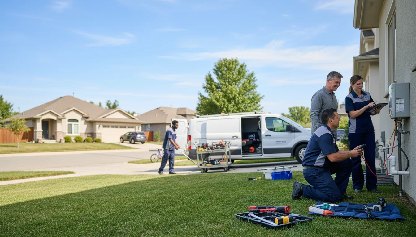 Tankless water heater service in Laotto, IN